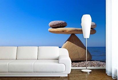 Fototapeta Zen Stones and Sea 24097