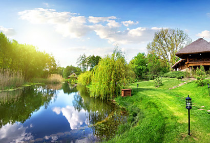 Fototapeta zástena - Horská idyla 28009