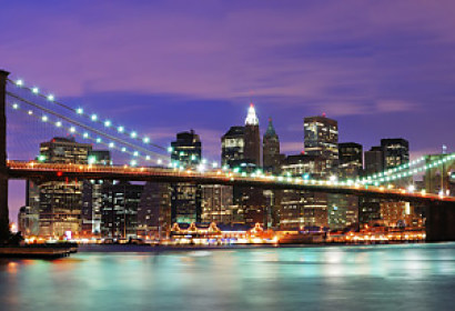 Fototapeta zástena - New York súmrak 28145