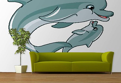 Fototapeta dolphins 5236
