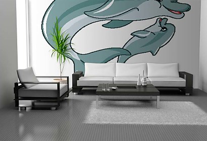 Fototapeta dolphins 5236