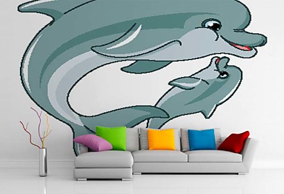 Fototapeta dolphins 5236