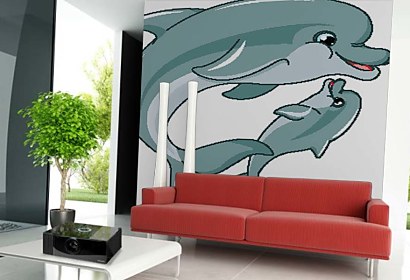 Fototapeta dolphins 5236
