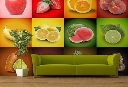 mix fruit fototapety