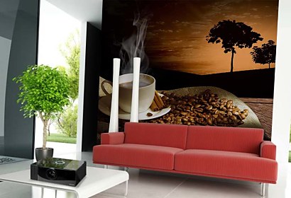 fototapeta cup of coffee