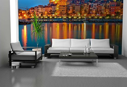 Mesto Menton na Azúrovom pobreží Fototapeta