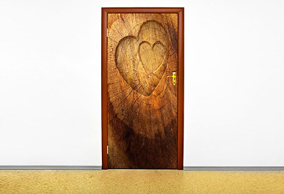Fototapeta Drevené srdce 6838
