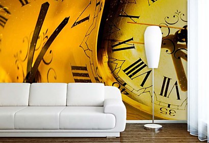 fototapeta - retro clock