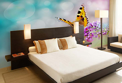 Tapeta Flower Butterfly 29195