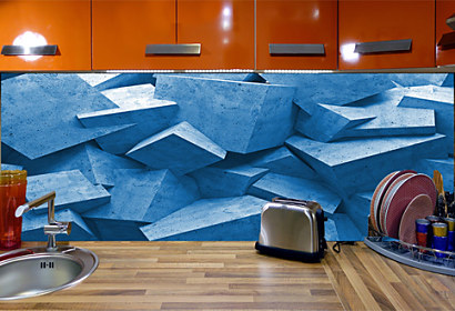 Blue elements - Fototapeta 24899