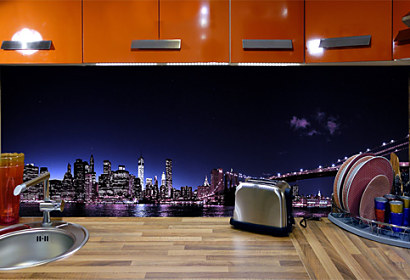 Fototapeta na zástenu - Manhattan at night 28059