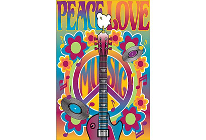 Fototapeta - Peace and Love 6059