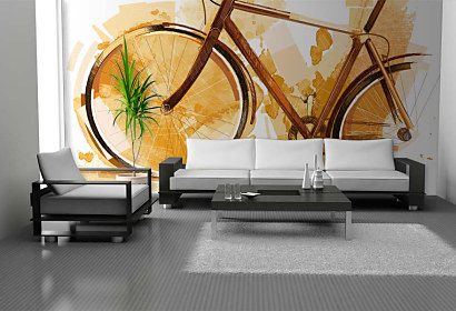 Retro tapeta Bicykel 29315