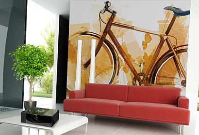 Retro tapeta Bicykel 29315