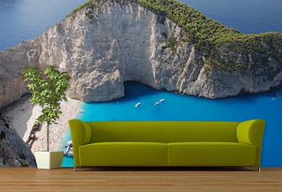 Fototapeta Zakynthos Grécko, Navagio pláž 24082