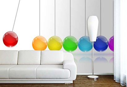 Fototapeta 3D Rainbow pendulum 24163