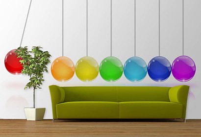 Fototapeta 3D Rainbow pendulum 24163