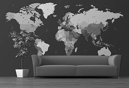 Fototapeta Earth Map 24125