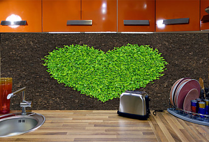 Fototapeta zástena - Green Heart 270