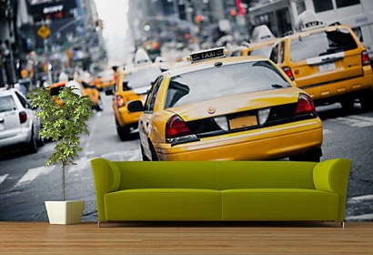 Fototapeta Žlté taxíky NY 24297