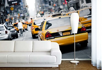 Fototapeta Žlté taxíky NY 24297