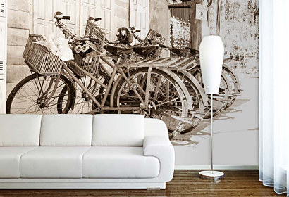 Tapeta Retro Bicykle 29122