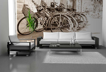 Tapeta Retro Bicykle 29122