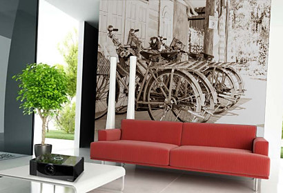Tapeta Retro Bicykle 29122