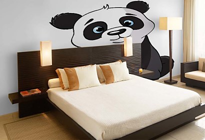 Fototapeta Panda s modrými očami 5391