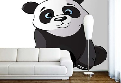 Fototapeta Panda s modrými očami 5391