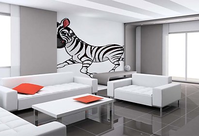 Fototapeta Zebra kreslená 5235
