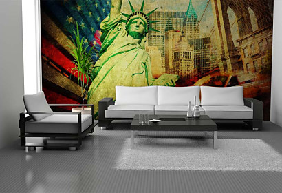 Tapeta Vintage New York 29423