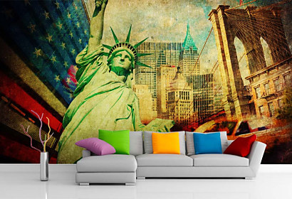 Tapeta Vintage New York 29423