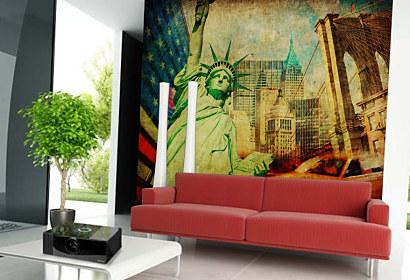 Tapeta Vintage New York 29423