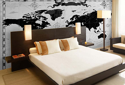 Tapeta Vintage map 29128