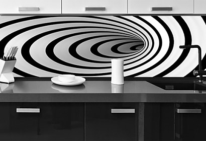 Black and white illusion - Fototapeta 24093