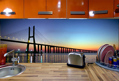 Fototapeta na zástenu - Panoráma Vasco da Gama bridge 28061