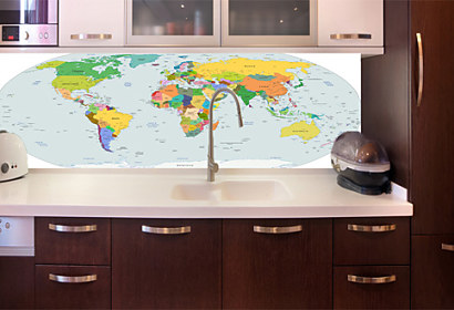 Fototapeta zástena - World Map 28115