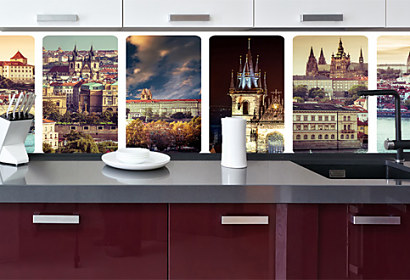 Fotokoláž Praha Panoráma - Fototapeta 28003