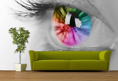 Fototapeta Rainbow eye 445