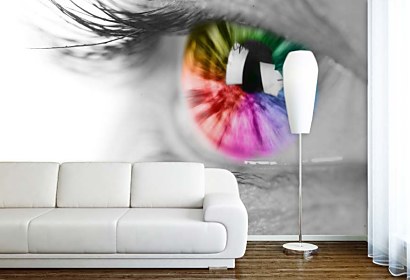 Fototapeta Rainbow eye 445