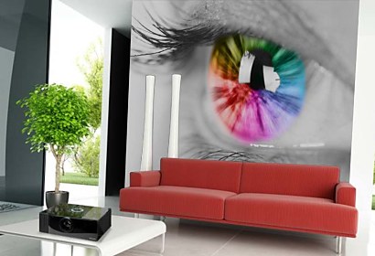 Fototapeta Rainbow eye 445
